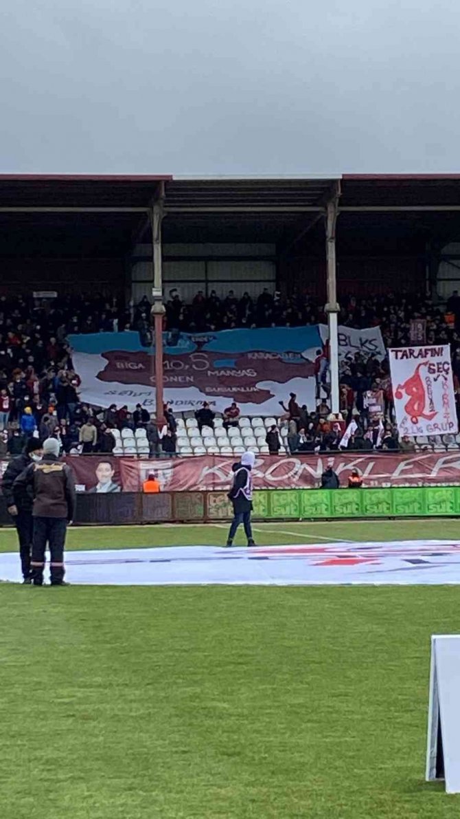 Bandırmanın İl Olma Sevdası Tribünlere Taşındı