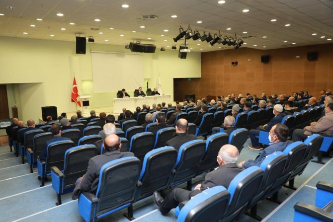 Vali Çağatay Muhtarlarla Bir Araya Geldi