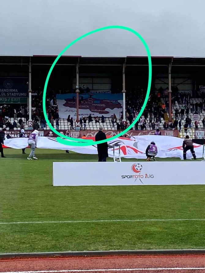 Bandırmanın İl Olma Sevdası Tribünlere Taşındı
