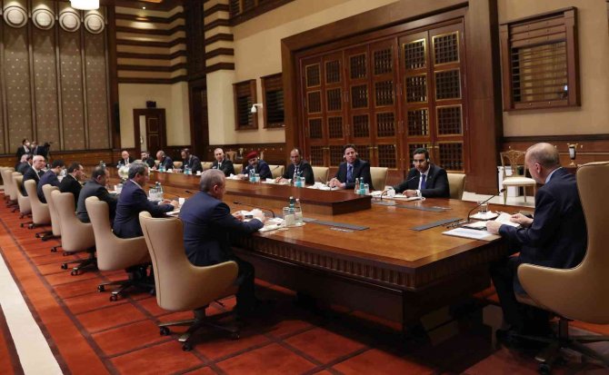 Cumhurbaşkanı Erdoğan, Libya Temsilciler Meclisi Başkanvekilini Kabul Etti