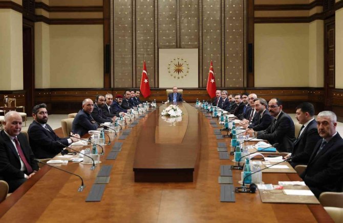 Cumhurbaşkanı Erdoğan, Libya Temsilciler Meclisi Başkanvekilini Kabul Etti