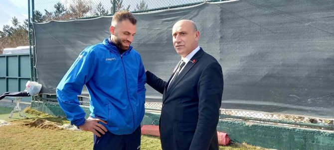 Öztürk Erzurumspor Antrenmanında