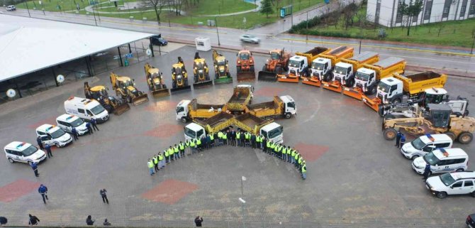 Kartepe Belediyesi Kar Sezonuna Hazır