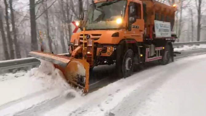 Kartepe’de Yoğun Kar Yağışı Başladı