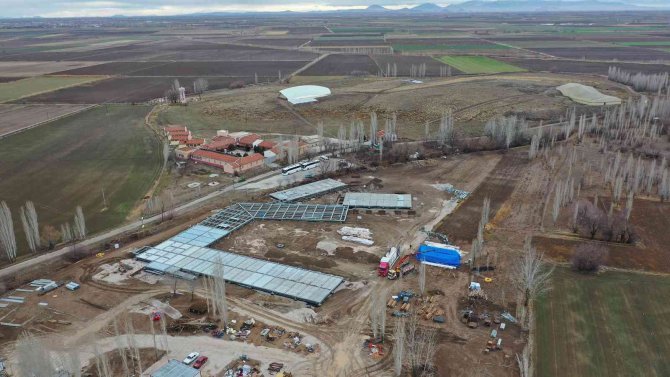 Çatalhöyük Tanıtım Ve Karşılama Merkezi Hızla Yükseliyor