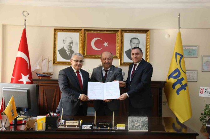 Kütahya Mem İle Ptt Arasında Protokol İmzalandı