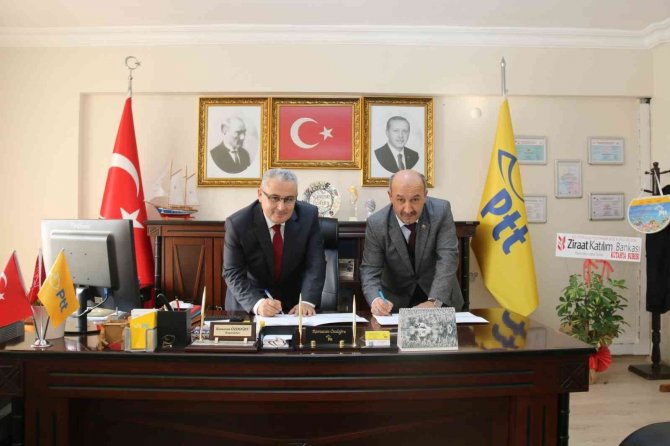 Kütahya Mem İle Ptt Arasında Protokol İmzalandı