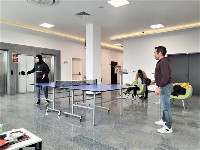 Kütahya Orman Bölge Müdürlüğü’nde Masa Tenisi Turnuvası