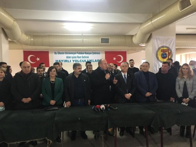 Muharrem İ̇nce’den Kemal Kılıçdaroğlu’nun Adaylığı Hakkında Açıklama