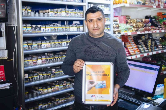 Halk Kart İle Mersinli Esnafın Kasasına 26 Ayda 33 Milyon 406 Bin Tl Girdi
