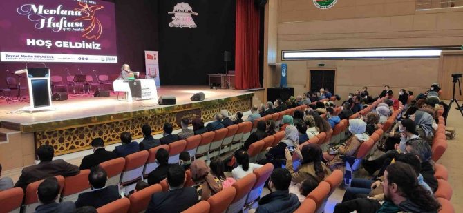 Hz. Mevlana Şanlıurfa’da Anıldı