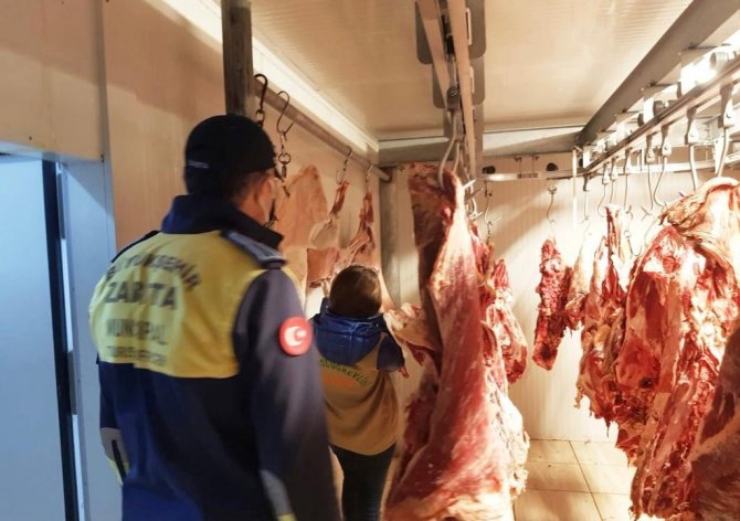 Ordu’da Usulsüz 1 Ton Ete El Konuldu