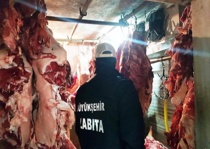 Ordu’da Usulsüz 1 Ton Ete El Konuldu