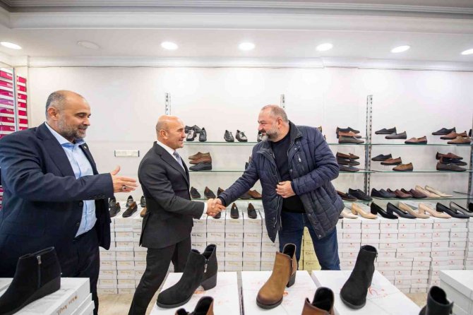 Başkan Soyer, Shoexpo Öncesi Ayakkabı Sektörüyle Buluştu