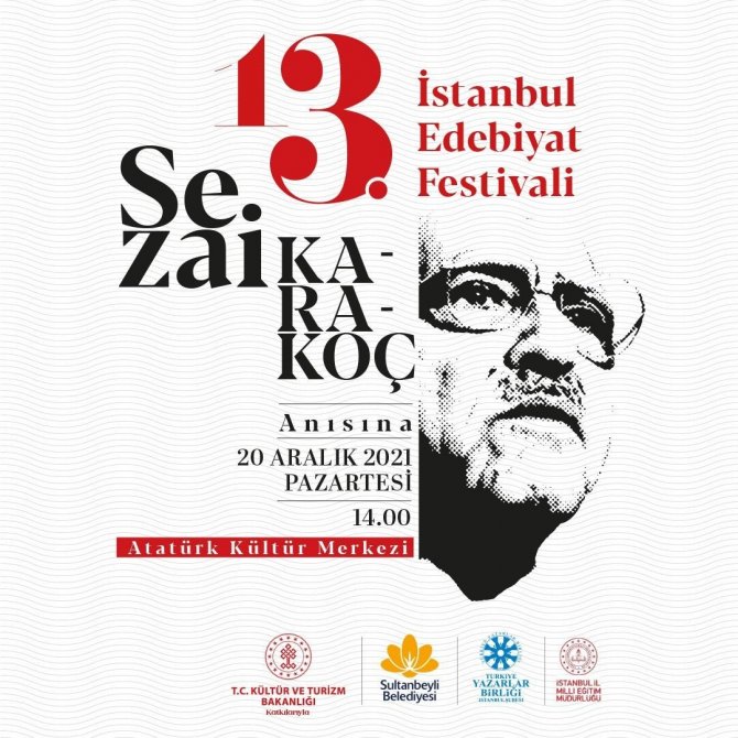 13. İ̇stanbul Edebiyat Festivali Başlıyor