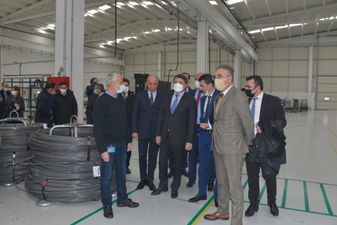 Tacikistan Sanayi Ve Yeni Teknolojiler Bakanı Kabir Ankara’da Temaslarda Bulundu