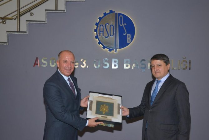 Tacikistan Sanayi Ve Yeni Teknolojiler Bakanı Kabir Ankara’da Temaslarda Bulundu