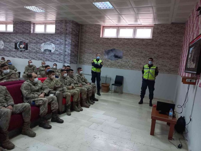 Tunceli’de Jöh’lere Güvenlik Trafik Ve Trafik Akışının Sağlanması Eğitimi