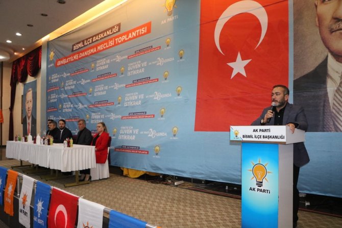 Ak Parti İlçe Danışma Meclisi Toplantısını Gerçekleştirdi
