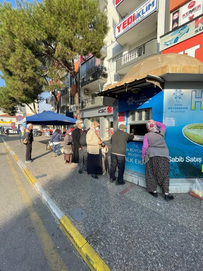 Vatandaşın İlk Tercihi, Aydın Büyükşehir’in Halk Ekmek’i Oldu