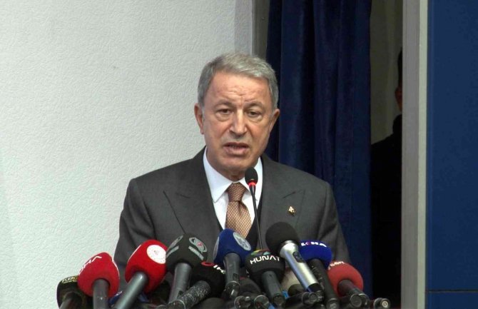 Bakan Akar: "Alçak Saldırıların Adi Örneklerinden Birini İşlemiştir Terör Örgütü Pkk"