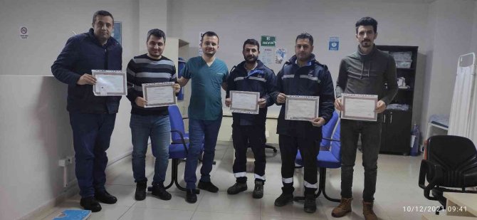 Umke’den Vedaş Personeline İlk Yardım Eğitimi