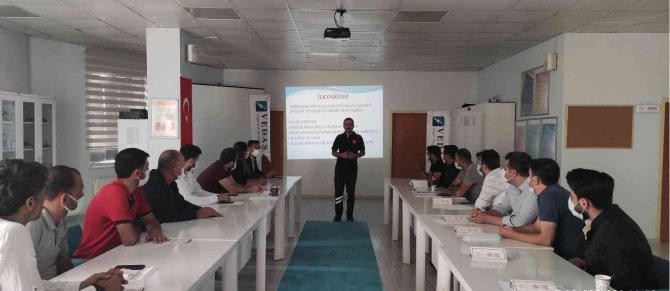Umke’den Vedaş Personeline İlk Yardım Eğitimi
