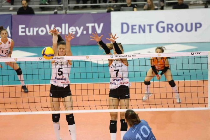 Eczacıbaşı Dynavit, Cev Kupası’nda Çeyrek Finalde