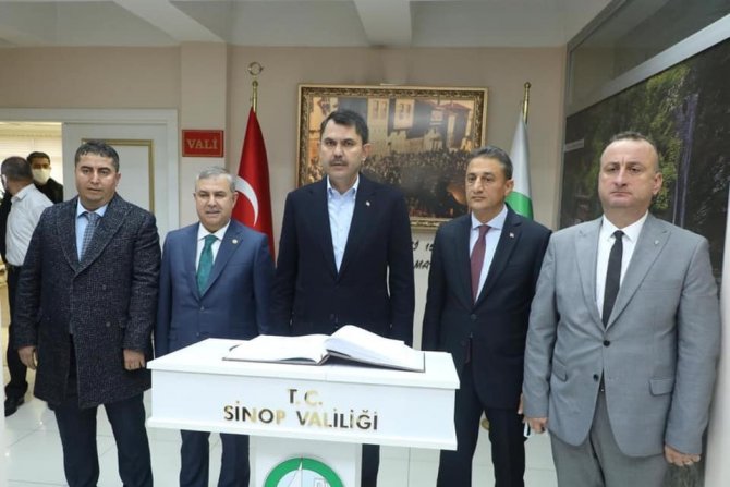 Bakan Murat Kurum Sinop’ta