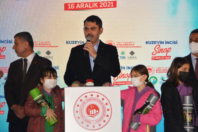 Bakan Kurum: “Son 20 Yılda Sinop’a 21 Milyar Lirayı Aşkın Yatırım Yaptık”