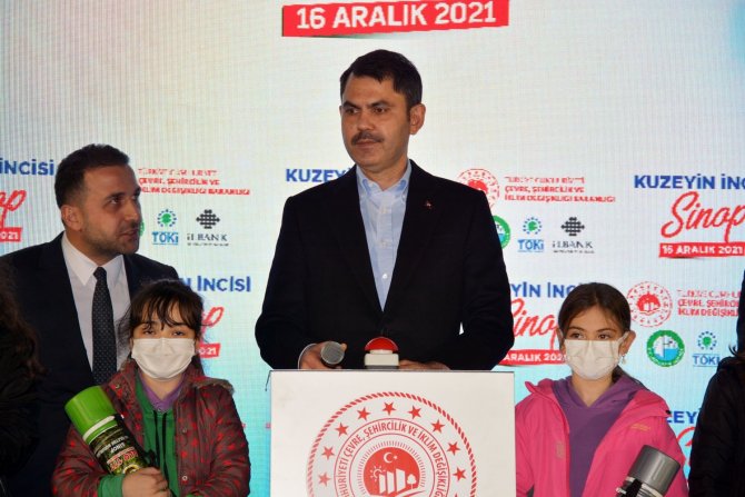 Bakan Kurum: “Son 20 Yılda Sinop’a 21 Milyar Lirayı Aşkın Yatırım Yaptık”