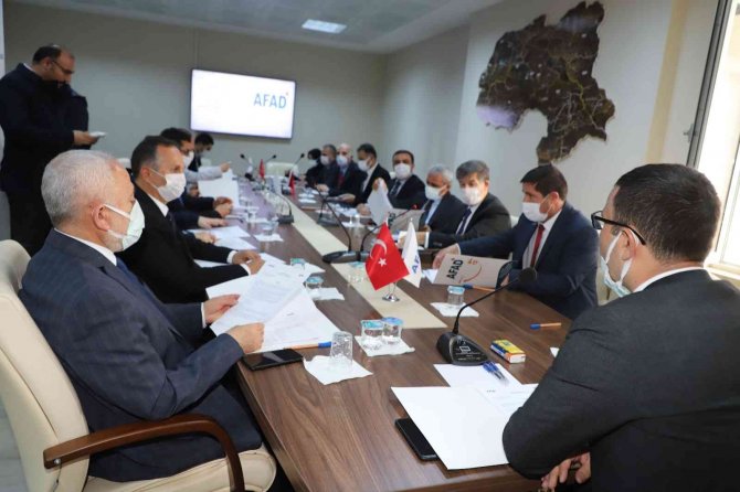 Hakkari’de Risk Azaltma Toplantısı