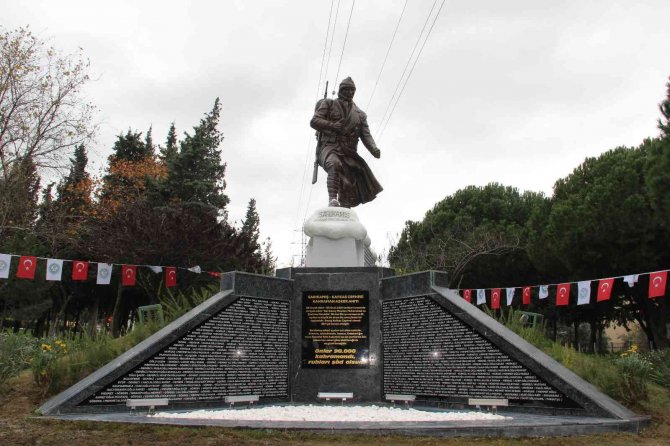 Manisa’da Sarıkamış Şehitleri Anıtı Açıldı