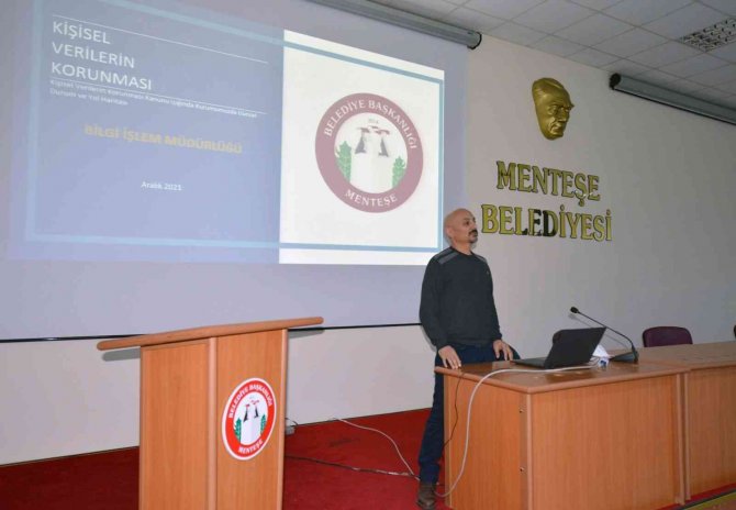 Menteşe Belediye Personeline Kişisel Verilerin Korunması Eğitimi
