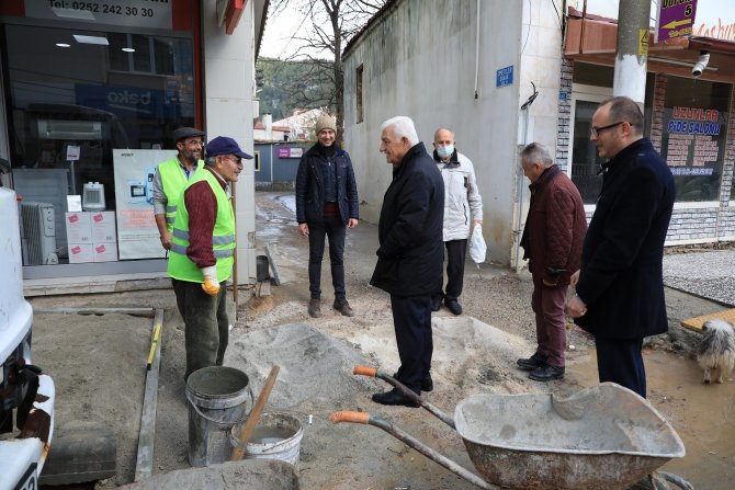 Başkan Gürün Ula’da Sona Yaklaşan Çalışmaları İ̇nceledi