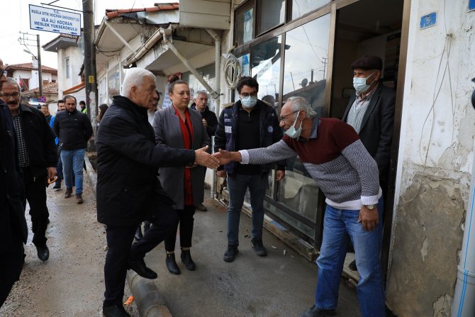Başkan Gürün Ula’da Sona Yaklaşan Çalışmaları İ̇nceledi