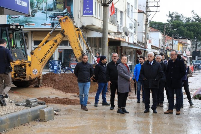 Başkan Gürün Ula’da Sona Yaklaşan Çalışmaları İ̇nceledi