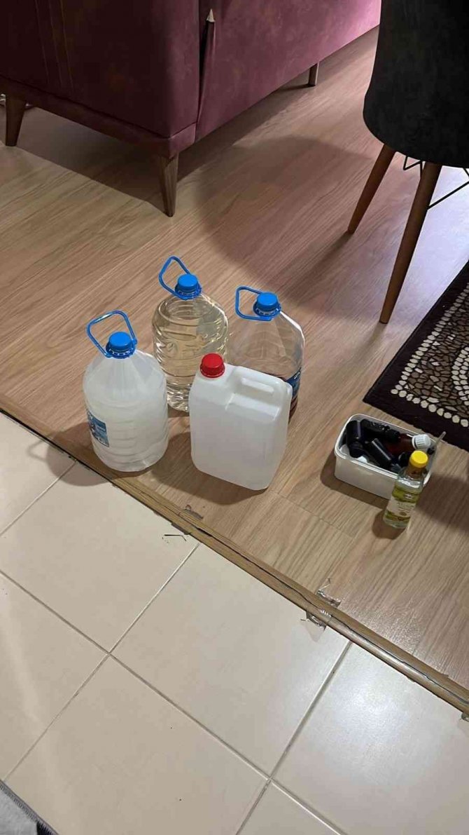 Ordu’da Sahte Alkol Operasyonu