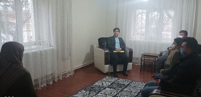 Kaymakam Çolak, Velileri Evinde Ziyaret Etti
