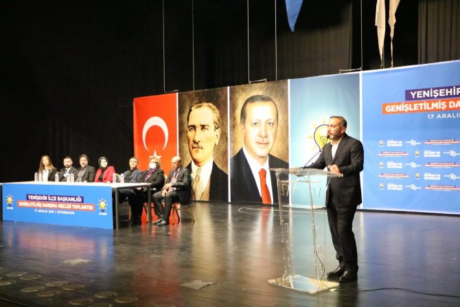 Ak Parti Yenişehir İlçe Danışma Meclisi Toplantısını Gerçekleştirdi