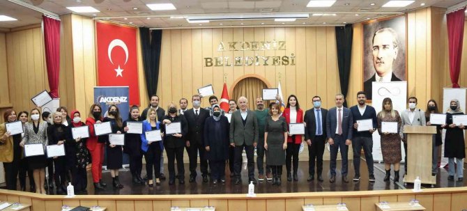 Akdeniz Belediyesinin Proje Danışmanlığını Eğitimi Tamamlandı