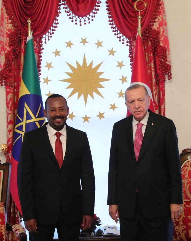 Cumhurbaşkanı Erdoğan, Etiyopya Başbakanı Abiy Ahmed Ali’yi Kabul Etti