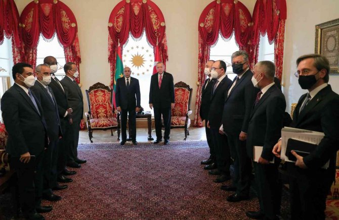 Cumhurbaşkanı Erdoğan, Moritanya Cumhurbaşkanı İle Görüştü