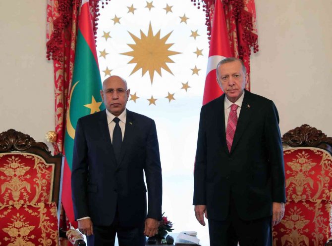 Cumhurbaşkanı Erdoğan, Moritanya Cumhurbaşkanı İle Görüştü