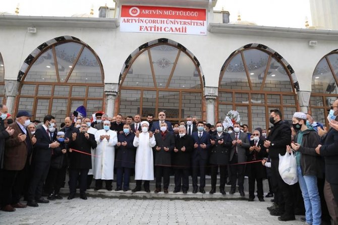 Diyanet İ̇şleri Başkanı Erbaş, Cami Açılışına Katıldı