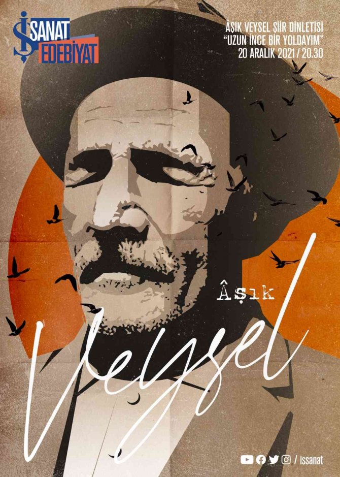 İ̇ş Sanat’tan Aşık Veysel Şiir Dinletisi