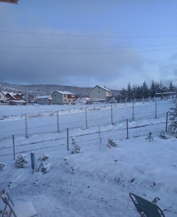 Kargı’ya Mevsimin İlk Karı Düştü