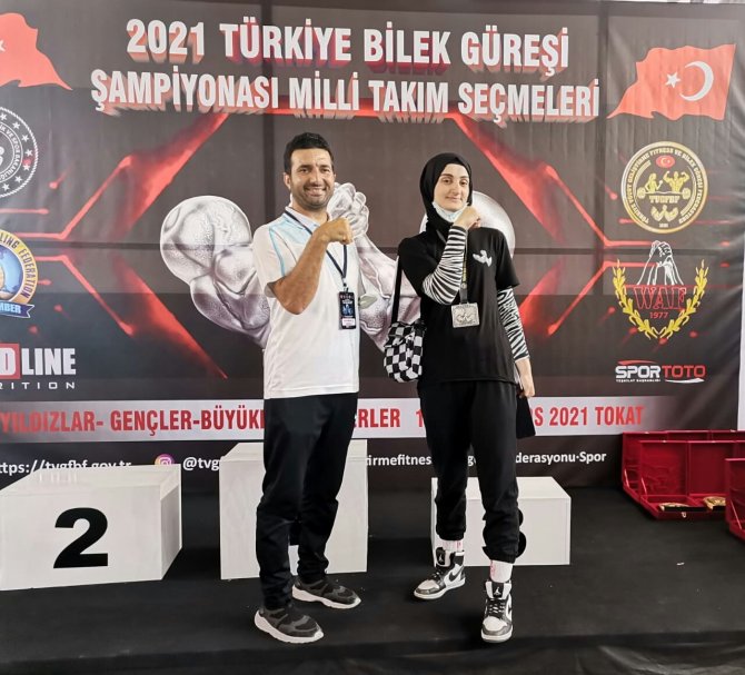 Miray, Bilek Güreşinde Dünya 5’incisi Oldu