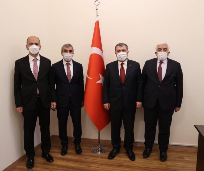 Kilis Heyeti Bakanlarla Bir Araya Geldi