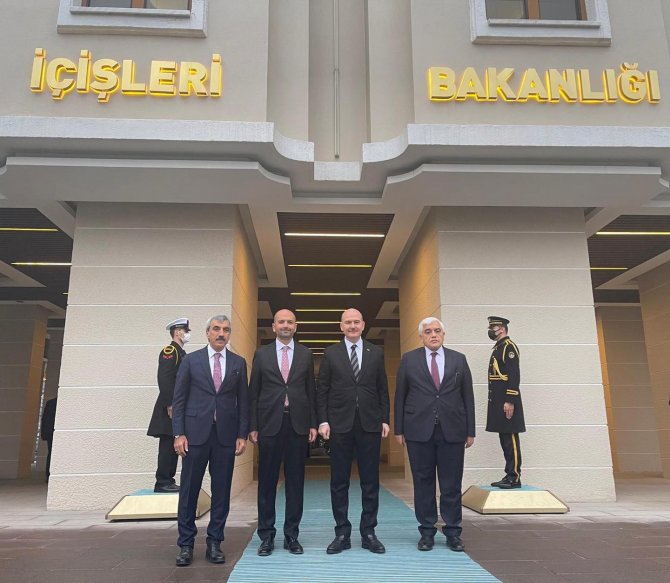 Kilis Heyeti Bakanlarla Bir Araya Geldi